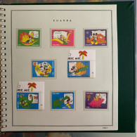 1994 ANNATA COMPLETA COLLEZIONE WALT DISNEY DA TUTTE LE PARTI DEL MONDO  MONTATA SU ALBUM CONTENENTE   FRANCOBOLLI SINGO - Collections (en Albums)