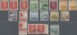 Japanense Occupation Of North Borneo: 1944, Ovpt. On Japan Showa Issues 2 S. (3) - Nordborneo (...-1963)