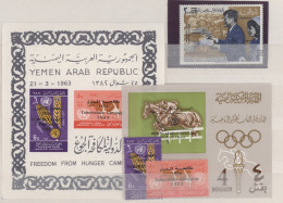 Yemen: 1950/1968, Mostly Never Hinged Accumulation Including 14 Stamps Of 1950 I - Yemen