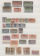 Lebanon: 1924/1929, Almost Exclusively Mint Assortment Of Apprx. 116 Stamps On S - Lebanon