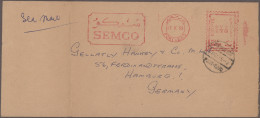 Egypt: 1948/1982, METER MARKS, Assortment Of Approx. 38 Commercial Covers Mainly - Briefe U. Dokumente