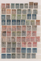 Victoria: 1850/1901, Sophisticated Used Collection Of Apprx. 750 Stamps (incl. F - Briefe U. Dokumente