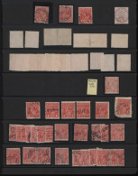 Australia: 1914/1919, 1d Red KGV (ACSC 70, 71 & 72): SPECIALITIES - Collection A - Collections