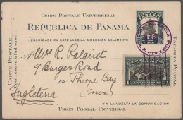 Panama: 1910/1950 (ca.), Assortment Of 19 Covers/cards, Incl. Seven Commercially - Panama