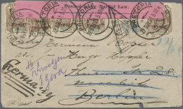 South Africa: 1901/1947, South Africa/area, Lot Of 17 Covers/cards Incl. Censore - Brieven En Documenten