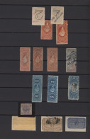 United States: 1860/1930's (c.): Collection Of Stamps In A Big Stockbook, Most O - Briefe U. Dokumente