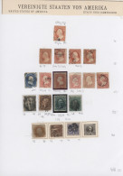 United States: 1860/1990 (ca.), Comprehensive Collection Individually Arranged O - Briefe U. Dokumente