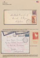 United States: 1900/1939 (ca.), Collection Of Apprx. 280 Covers/cards All Sent T - Briefe U. Dokumente