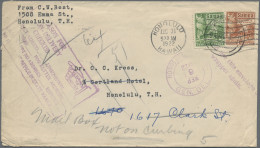 United States: 1900/1960 (ca.), U.S.Possessions, Lot Of 55 Covers/cards, Compris - Brieven En Documenten