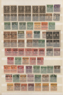 United States Of America: 1892-1930's (c.): About 1300 Stamps With Pre-cancellat - Vorausentwertungen