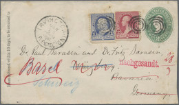 United States - Postal Stationary: 1894/1908, Assortment Of 49 Uprated Stationer - Other & Unclassified