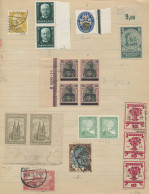 World Wide: 1855/1930 (ca.), Approval Book Comprising A Selection Of Apprx. 470 - Verzamelingen (zonder Album)