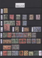 World Wide: 1863/1996 Ca., Interesting Lot With Collections Of Small Countries I - Collections (sans Albums)