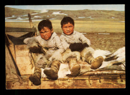 Grolaenderdrenge Fra Thule Greenland Boys From Thule Groenland - Groenland