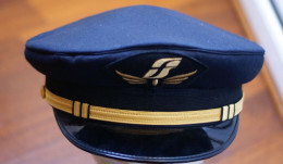 ITALY, ITALIAN RAILWAYS CHEF SERVICE CAP - Headpieces, Headdresses