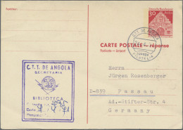 Africa: 1970/1971, West Berlin: 30/30 Pf Red 'buildings' Postal Stationery Reply - Sonstige - Afrika