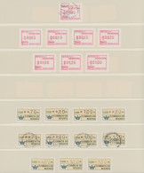 Americas: 1984/2012, MACHINE LABELS, Collection Of Apprx. 270 Labels Plus Some C - Sonstige - Amerika