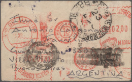 Central And South America: 1835/1950 (ca.), Balance Of Apprx. 150 Covers/cards, - America (Other)