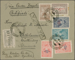 South America: 1880/1930's Ca.: About 40 Covers, Postcards And Postal Stationery - Sonstige - Amerika