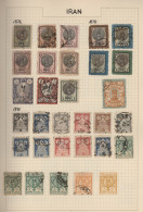 Asia: 1870/1970 (ca.), Used And Mint Collection In Three Binders On Album Pages, - Sonstige - Asien