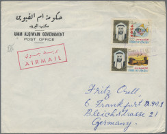 Asia: 1890/1990 (ca.), Balance Of Apprx. 230 Covers/cards/stationeries, Comprisi - Autres - Asie