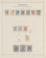 Asia: 1860/1910's (c.): Collection Of Mint And Used Stamps From China, Hongkong, - Asia (Other)