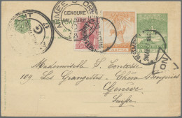 Levant: 1898/1919, Correspondence To Geneve/Lausanne/Switzerland, Assortment Of - Turkey (offices)