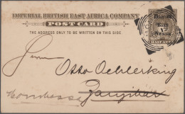 British Colonies: 1870/1960 (ca.), Assortment Of Apprx. 90 Covers/cards Incl. St - Autres & Non Classés