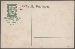 Balloon Mail: 1912/1964, Deutsche/Österreichische Ballonpost, Partie Von 16 Bele - Fesselballons