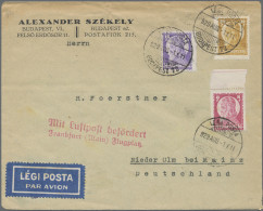 Airmail - Europe: 1925/1985, Assortment Of Apprx. 156 Airmail Covers/cards, All - Otros - Europa