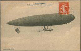 Air Mail: 1910/1980 (ca.), Assortment Of Apprx. 144 Covers/cards, Incl. Early Ze - Autres & Non Classés