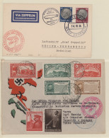 Zeppelin Mail - Germany: 1924/1940 (ca): Zeppelinpost, Chronologisch Nach Fahrte - Posta Aerea & Zeppelin