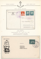 Shipsmail - Germany: 1955/1962, Saubere Sammlung Von Ca. 90 Schiffspostbelegen M - Verzamelingen