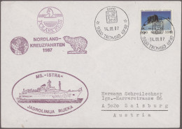 Ship Mail: 1982/1989, Assortment Of Apprx. 440 Covers/cards, Great Range Of Cach - Sonstige & Ohne Zuordnung