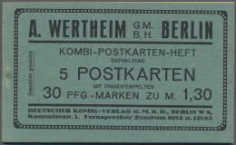 Thematics: Advertising Postal Stationery: 1921, Dt.Reich, Komplettes Anzeigen-Po - Other