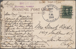 Thematics: Arctic: 1907/1911, Alaska Winter Mail, Group Of Seven Ppc (mainly Dep - Andere