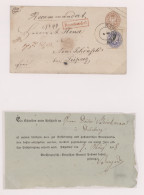 Registered Covers And Labels: 1808/2000, RATINGEN, Außergewöhnliche Sammlung Von - Autres