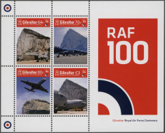 Thematics: Airplanes, Aviation: 2018, Gibraltar: Royal Air Force, 500 Copies Of - Aviones