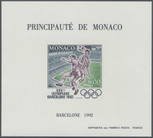 Thematics: Olympic Games: 1992, Olympic Games Barcelona 1992 (Soccer) Special Mi - Sonstige & Ohne Zuordnung