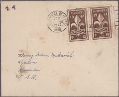 Thematics: Scouts: 1918/1980 (ca.), Collection Of Apprx. 50 Covers/cards And Som - Other & Unclassified