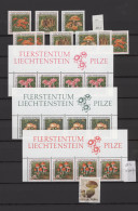 Thematics: Mushrooms: 1960/2000 (approx.), Comprehensive Stock Of Stamps, Mint A - Funghi