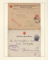 Thematics: Red Cross: 1914/1918, Rotes Kreuz Im WK I, Vielseitige Sammlung Von C - Croix-Rouge