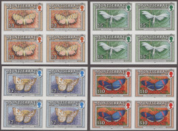 Thematics: Animals-insects: 1992, Montserrat. Lot With 30 IMPERFORATE Sets Of 16 - Autres & Non Classés