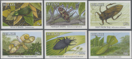 Thematics: Animals-insects: 1995, Belize. Lot With 60 IMPERFORATE Sets 'Insects' - Autres & Non Classés