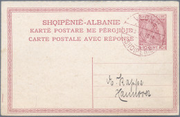 Albania - Postal Stationery: 1913/1939, Collection Of 25 Different (resp. Same P - Albanien