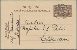 Albania - Postal Stationery: 1913/1939, Collection Of 26 Different (resp. Same P - Albania