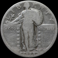 LaZooRo: United States Of America 1/4 Quarter Dollar 1928 F - Silver - 1916-1930: Standing Liberty