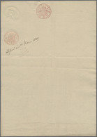 Belgium - Specialities: 1849, Fiscal Stamp "PORT D'ARMES DE CASSE 32 FR" And "LE - Sonstige