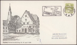 Denmark - Post Marks: 1975/1989 (ca.), SLOGAN MARKS, Holding Of 1000+ Covers/car - Frankeermachines (EMA)