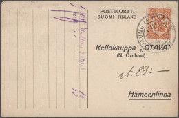 Finland - Post Marks: 1902/1942, Railway Cancellations, Assortment Of Apprx. 40 - Other
